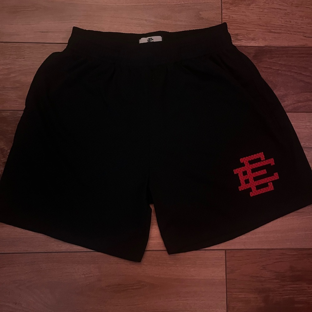Eric Emanuel Ee Basic/Core Short (Ss22) Black Wit… - image 1
